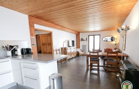 Séjour avec accès direct sur le jardin Gîte n°8698 Molines-en-Queyras - Hautes-Alpes - Séjour avec accès direct sur le jardin