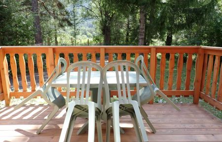 G&icirc;te n&deg;10507 Montgen&egrave;vre - Hautes-Alpes - la terasse