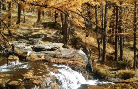 La Clarée en automne Gite de groupe n°10608 Névache - Hautes-Alpes - La Clarée en automne